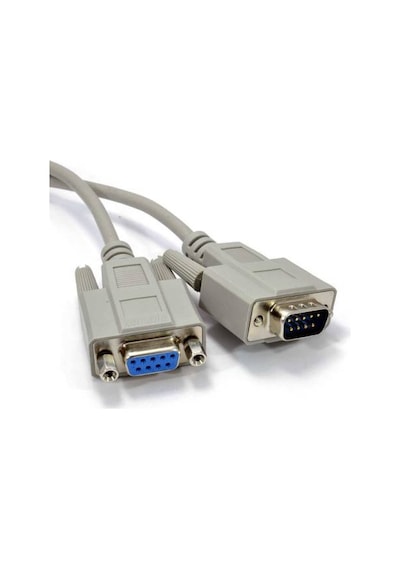 9 Pin Seri RS232 Com Port Dişi Erkek Kablo