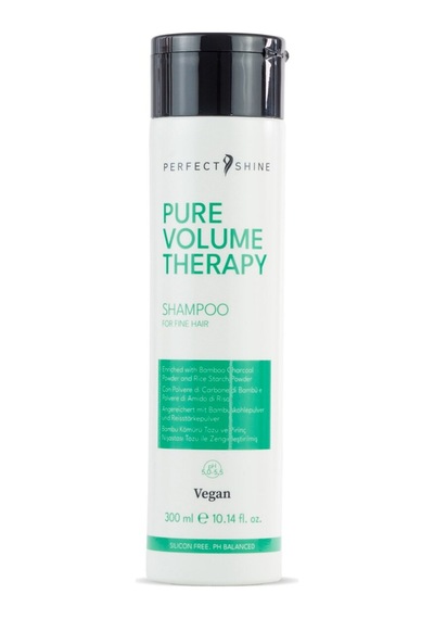Perfect Shine Pure Volume İnce Telli Yağlı Saçlar İçin Pirinç Nişastası Kömür Özü Arındırıcı Hacim Şampuanı 300ml