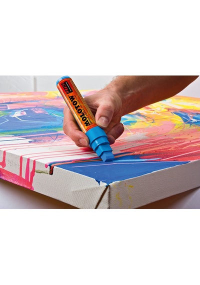 Molotow One4All 15Mm. 627Hs Düz Uç Marker - Signal Black N 180