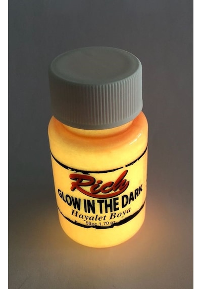 Rich Karanlıkta Parlayan Glow In The Dark Hayalet Boya 3004 Yeşil