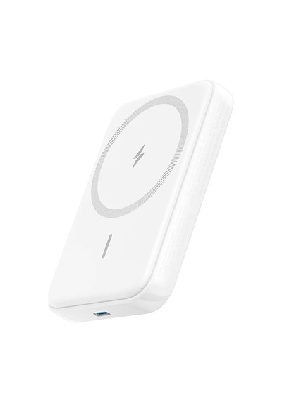 Anker 321 5000 Mah Magsafe Uyumlu Kablosuz Taşınabilir Şarj Cihazı Beyaz BEYAZ