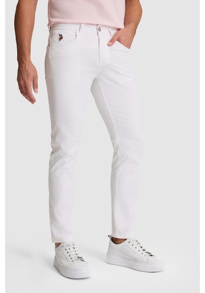 U.s. Polo Assn. Erkek Beyaz Pantolon Kanvas-chino 50322356-vr013