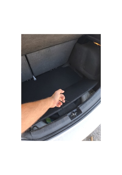 Kayseri Pandizot Seat Leon 2006-2012 Mk2 Pandizot Stepne Üstü Bagaj Havuzu 10.mm Mdf Katlamalı
