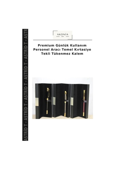 Premium Günlük Kullanım Personel Aracı Temel Kırtasiye Tekli Tükenmez Kalem Çok Renkli
