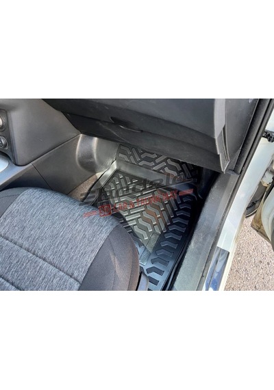Nissan Qashqai 2007-2008 3d Kauçuk Kokusuz Havuzlu Paspas
