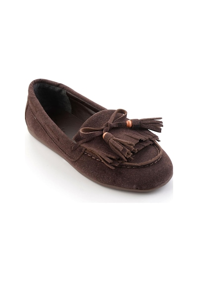 Kahve Kadın Loafer Ayakkabı K01936071072