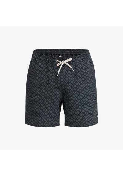 Quiksilver Stretch Printed Erkek Siyah Deniz Şortu Eqyjv04217