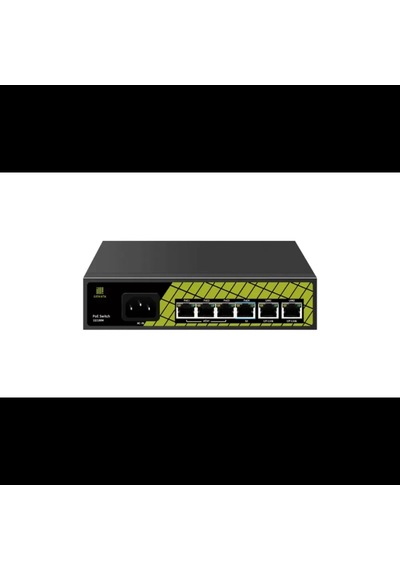 Genata Gnt-p9206ea, 4 Port, Megabit, Poe 60w, 2 Port Uplink, Yönetilemez, Masaüstü Switch