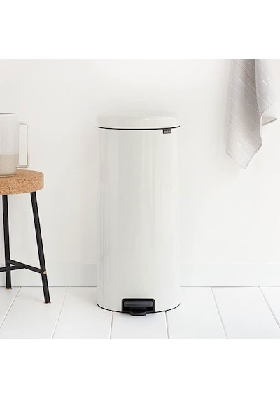 Brabantia Bra 111785 Beyaz Pedallı Çöp Kova 30L Beyaz