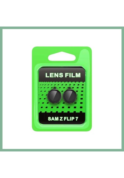 Bşkvirgo Samsung Galaxy Z Flip 7 Raze Metal Kamera Lens - Siyah Bsk2026