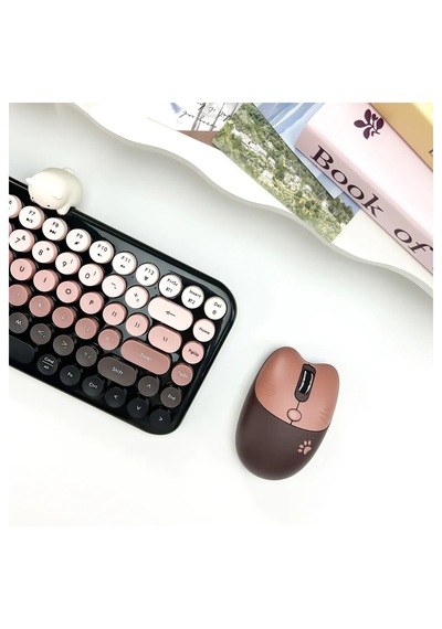Mofıı M3 Kablosuz Mouse 2.4g Sessiz Kedi Tasarımlı Sevimli Mouse 1600 Dpı