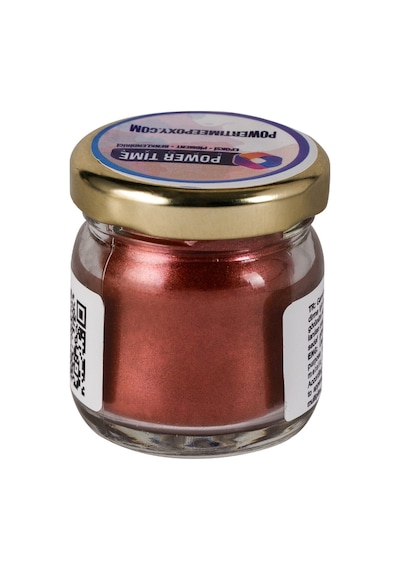 Sedefli Metalik Toz Pigment Boya / Şarap Kırmızısı / Epoksi Için
