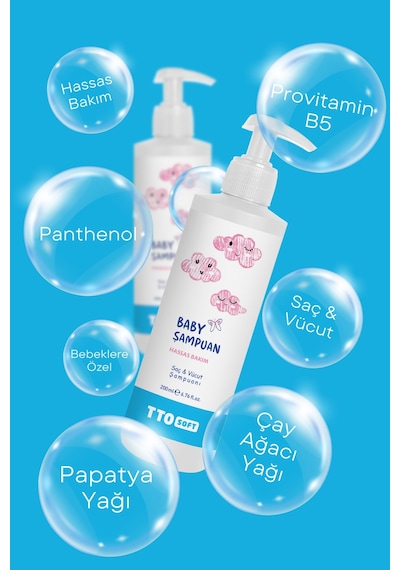 Tto Soft Bebek Şampuanı 200Ml