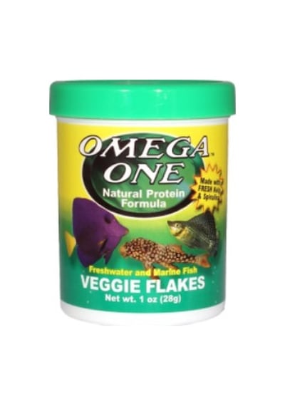 Omega One Veggie Flakes 490ml / 62gr