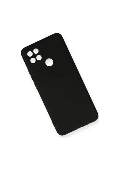 Oppo A15 Kılıf Nano İçi Kadife Silikon - Siyah 0.2M-Çok Renkli