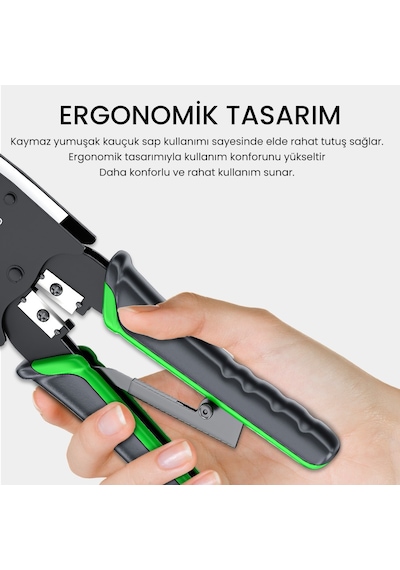 Veggieg Rj45 Rj11 Rj12 Jack Çakma Pensesi 6p/8p Ağ Ve Telefon Kablosu Jak Kesme Soyma Sıkma Aleti Veggieg Rj45 Rj11 Rj12 Jack Çakma Pensesi 6p/8p Ağ Ve Telefon Kablosu Jak Kesme Soyma Sıkma Aleti