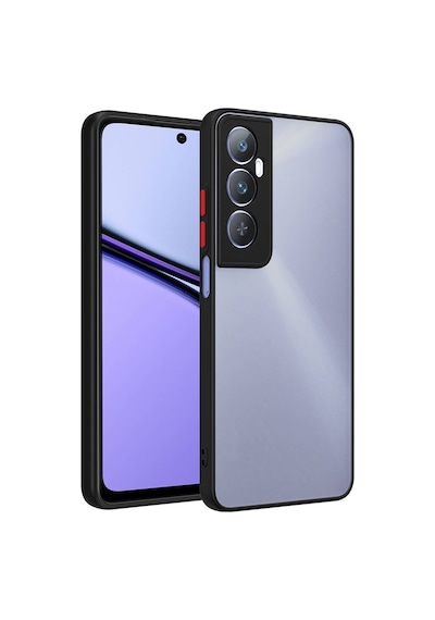 Zore Realme C65 4g Kılıf Nvth Hux Kapak - Siyah