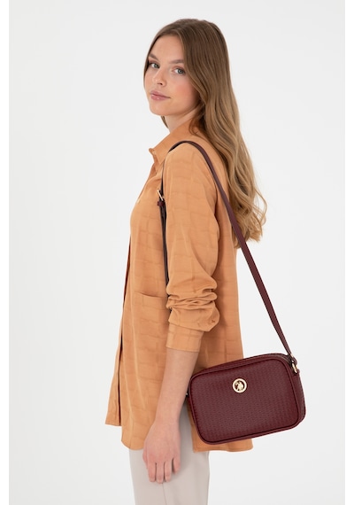 U.S. Polo Assn. Kadın Bordo Çapraz Çanta 50293694-VR014