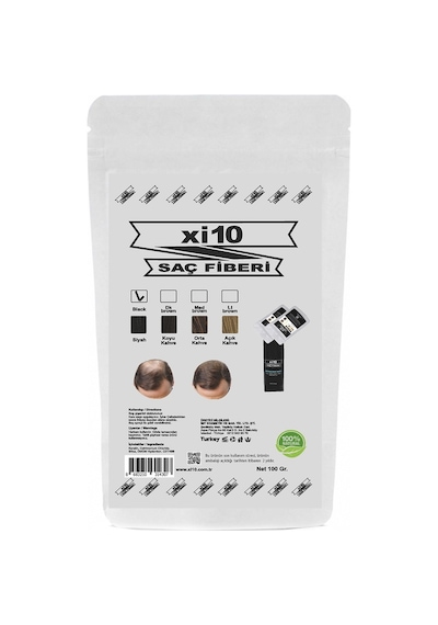 Jaja Xi10 Topik Saç Tozu 100 G Siyah