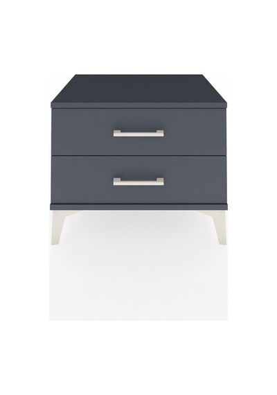 Hyperion Komodin 2 Çekmeceli 60x44x48 Antrasit-antrasit Antrasit