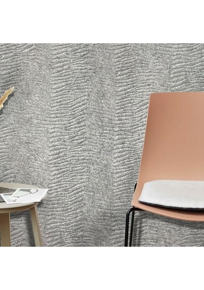 Tink 3d Kendinden Yapışkanlı Duvar Kağıdı Yeni Nesil Akustik Keçe Panel Desenli 52x98 Cm Açık Gri, 10 Adet 5 M²