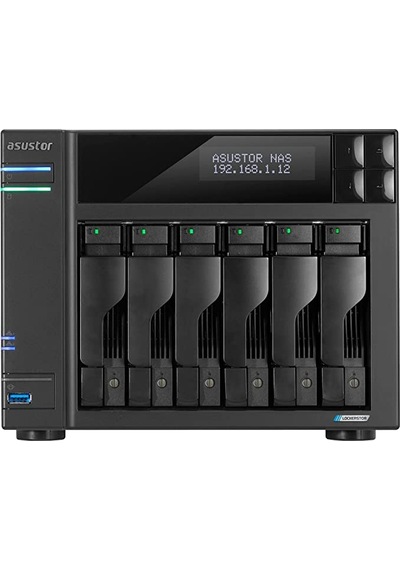Asustor AS6706T N5105 6 Yuvalı 8 GB DDR4 Nas Depolama Ünitesi