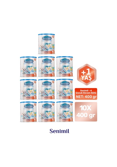 Senimil 4 Çocuk Devam Sütü 400 G 10 Adet
