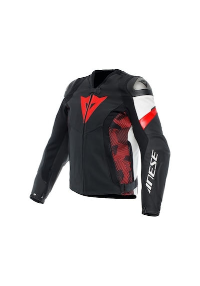 Dainese Avro 5 Deri Montu Beyaz - Kırmızı - Siyah
