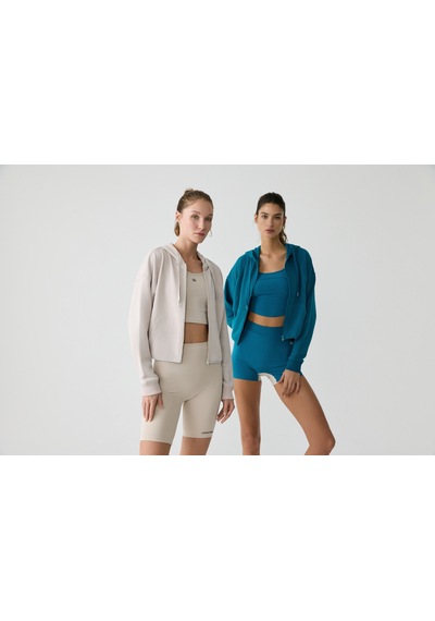 Urban Beat Nayla Kadın Tank Top Sportswear Taş Rengi Büstiyer Taş