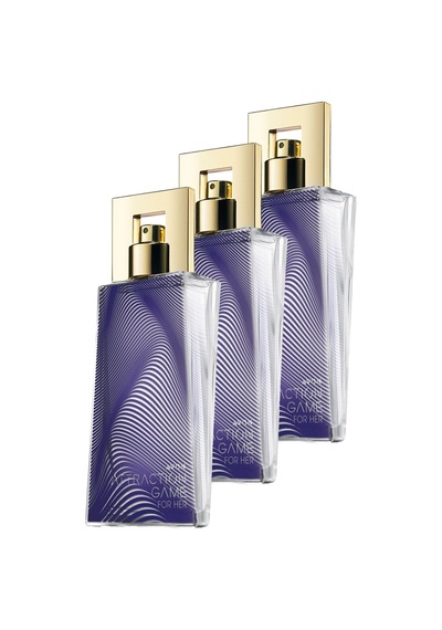 Avon Attraction Game Kadın Parfüm EDP 3 x 50 ML