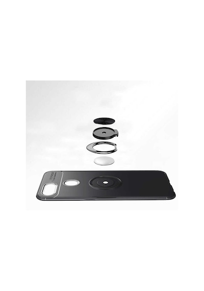 Oppo A12 Kılıf Zore Ravel Silikon Kapak - Kırmızı