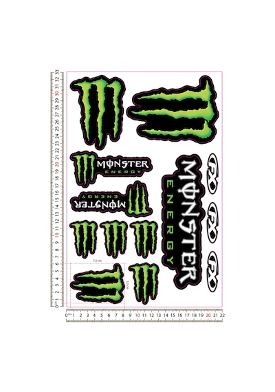Monster Sticker Seti N11.18110