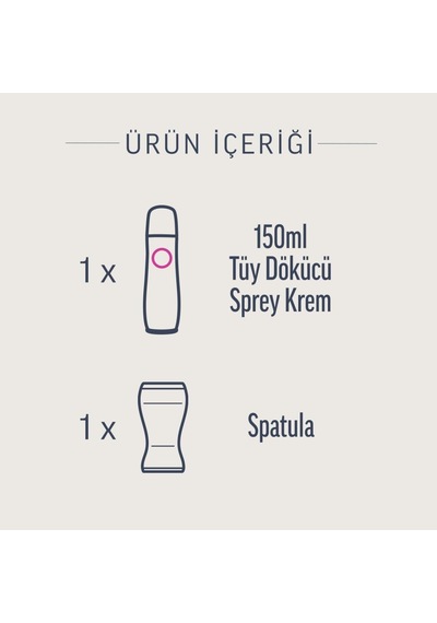 Veet Professional Tüy Dökücü Krem Sprey Bacak&vücut Bölgesi Hassas Ciltler 150ml X3