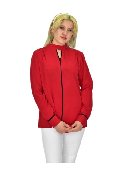 Kadın Kırmızı Bluz Bgl-st03715 001