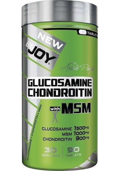 Big Joy Glucosamine Chondroitin With Msm   Vitamin K2 90 Tablet