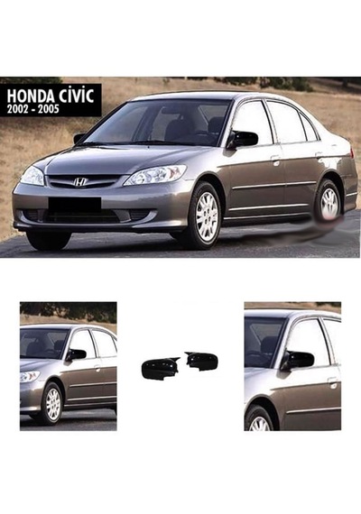 Honda Cıvıc 2002-2005 Yarasa / Batman Ayna Kapağı