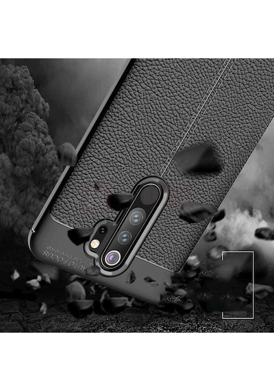 Xiaomi Redmi Note 8 Pro Kilif Deri Tarzi Niss Silikon Case 389472455