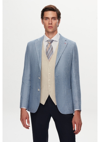 D's Damat Ds Damat Slim Fit Mavi Armürlü Mono Yaka Keten Takim Elbise Kombinli 0hfy5kmbn005m 701 D's Damat Ds Damat Slim Fit Mavi Armürlü Mono Yaka Keten Takim Elbise Kombinli 0hfy5kmbn005m 701