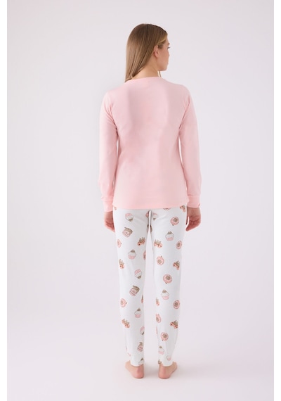 Rolypoly Kadın Pembe Pijama Takımı Rp3467-s-v1 Pembe