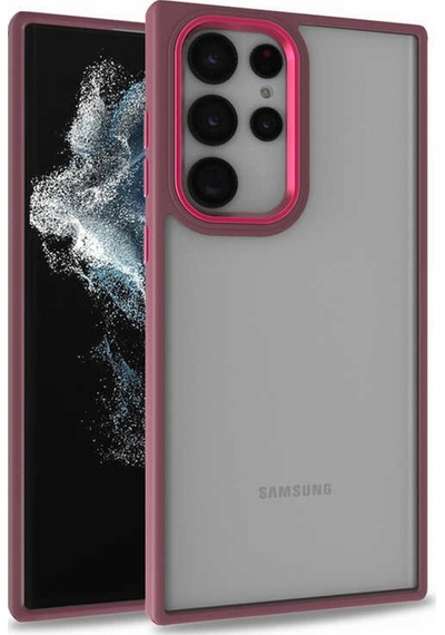 Samsung Uyumlu Galaxy S22 Ultra Kılıf Zore Flora Kapak