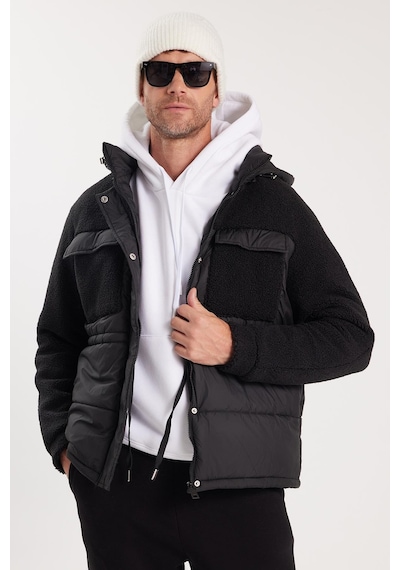 Tudors Erkek Regular Fit Klasik Kesim Kapüşonlu Fermuarlı Çift Cepli Çıtçıt Kapamalı Sıcak Tutan Siyah Mont-40107 Siyah Tudors Erkek Regular Fit Klasik Kesim Kapüşonlu Fermuarlı Çift Cepli Çıtçıt Kapamalı Sıcak Tutan Siyah Mont-40107 Siyah