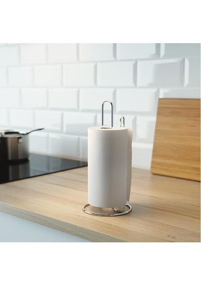 Torkad Kağıt Havlu Tutucu Gümüş Renk 4 Renk