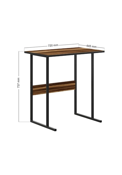 Ceramical Mse2 Ofis Bilgisayar Çalışma Masası Ceviz 44 x 72 x 73 CM Ceramical Mse2 Ofis Bilgisayar Çalışma Masası Ceviz 44 x 72 x 73 CM