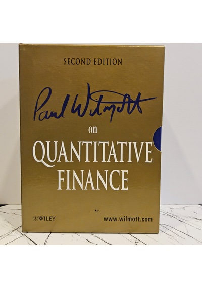 Paul Wilmott On Quantitative Finance, 3 Volume Set + Ad Cd Eki - Kutulu Set