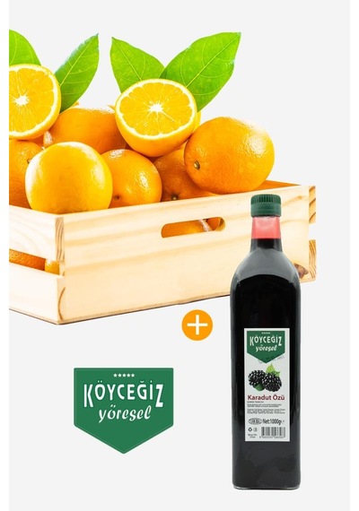 Kb Köyceğiz Yöresel Köyceğiz Portakalı 4 KG + Köyceğiz Yöresel Karadut Özü 1 KG