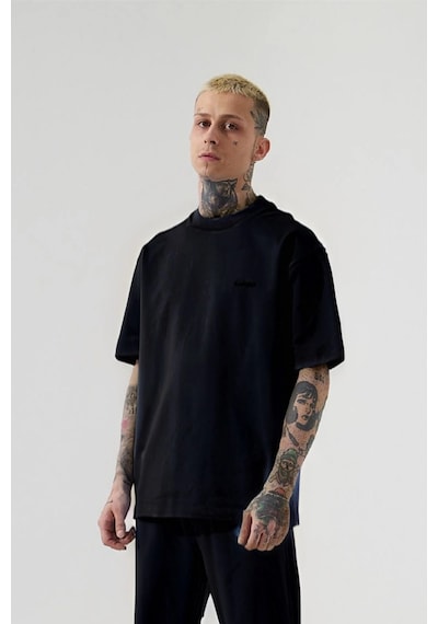 Startmore Erkek Oversize Rahat Penye Siyah