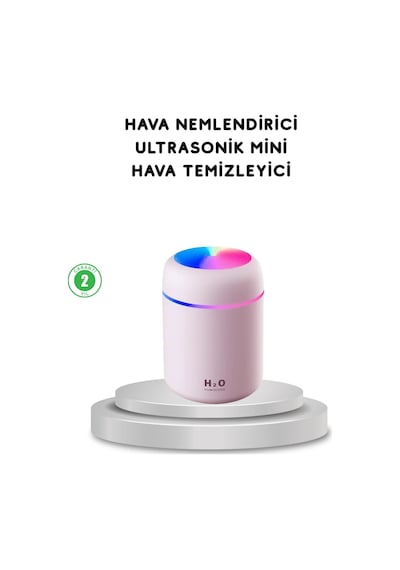 Usb Bağlantılı Led Işıklı Hava Nemlendirici Sessiz Ve Kullanıcı Dostu Tasarım