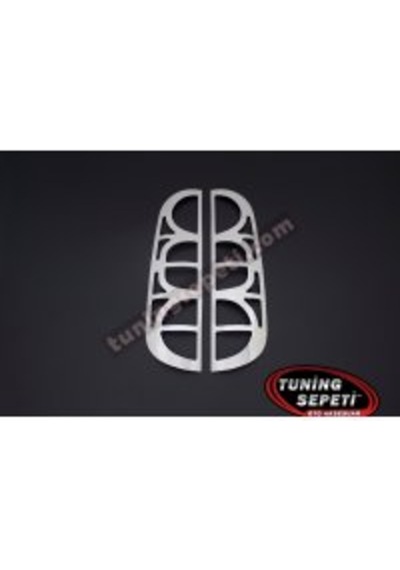 Fiat Doblo 2006 - 2009 Stop Çerçevesi Metal Paslanmaz Çelik Krom