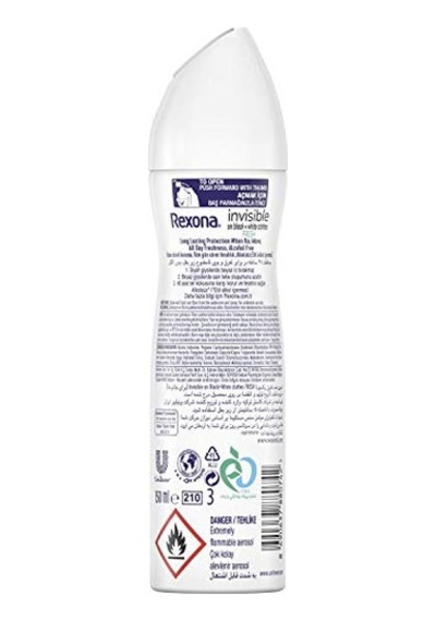 Invisible Fresh Kadın Anti-perspirant Sprey Deodorant 150 Ml