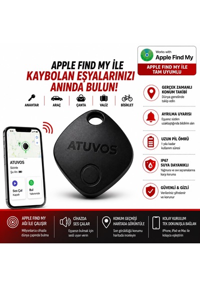 Vostag Akıllı Takip Cihazı İos Uyumlu 1